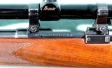 MARLIN MODEL 322 BY SAKO RIHIIMAKI BOLT ACTION .222 REMINGTON CAL. HEAVY BBL RIFLE Ca. 1954 W/SCOPE. - 4 of 9