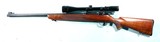 MARLIN MODEL 322 BY SAKO RIHIIMAKI BOLT ACTION .222 REMINGTON CAL. HEAVY BBL RIFLE Ca. 1954 W/SCOPE. - 3 of 9