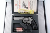 RUGER MODEL SP101 DOUBLE ACTION .32 H & R MAGNUM CAL. 4” STAINLESS REVOLVER W/ORIG. BOX. - 1 of 5