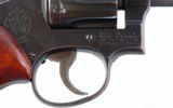 SMITH & WESSON K-22 K22 TARGET MASTERPIECE DOUBLE ACTION .22 LONG RIFLE CAL. 6” REVOLVER CIRCA 1951. - 6 of 7