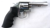 SMITH & WESSON MODEL 64 OR 64-3 STAINLESS 4” .38 SPECIAL CAL. “WPD” POLICE CONTRACT REVOLVER CIRCA 1981. - 2 of 4