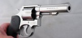 SMITH & WESSON MODEL 64 OR 64-3 STAINLESS 4” .38 SPECIAL CAL. “WPD” POLICE CONTRACT REVOLVER CIRCA 1981. - 4 of 4