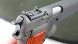 BELGIAN BROWNING HI-POWER 9MM LUGER GP COMPETITION 6” MATCH GRADE PISTOL W/CASE. - 3 of 4