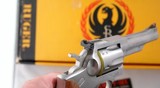 RUGER SECURITY-SIX .357 MAGNUM CAL. HEAVY BARREL 4” STAINLESS REVOLVER W/ORIG. BOX. - 3 of 6