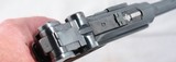 WW2 GERMAN MAUSER LUGER P-08 CODE 42 NO DATE SEMI-AUTO 9MM CAL. PISTOL. - 3 of 7