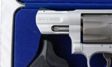 SMITH & WESSON MODEL 242 AIR-LITE TI TITANIUM .38 SPECIAL CAL. 7 SHOT 2 1/2” REVOLVER W/FACTORY CASE & EXTRA HOGUE GRIPS. - 4 of 6