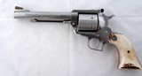 RUGER NEW MODEL .44 MAGNUM SUPER BLACKHAWK STAINLESS 6” REVOLVER. - 2 of 5