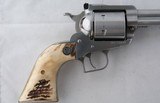 RUGER NEW MODEL .44 MAGNUM SUPER BLACKHAWK STAINLESS 6” REVOLVER. - 5 of 5