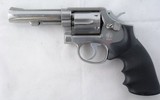 SMITH & WESSON MODEL 64 OR 64-3 .38 SPECIAL CAL. 4” STAINLESS REVOLVER. - 1 of 3