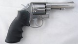 SMITH & WESSON MODEL 64 OR 64-3 .38 SPECIAL CAL. 4” STAINLESS REVOLVER. - 2 of 3