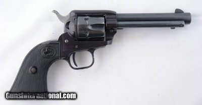 EARLY COLT SINGLE ACTION FRONTIER SCOUT .22 LONG RIFLE 4 3/4” REVOLVER CIRCA 1959.