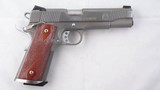SPRINGFIELD ARMORY CUSTOMIZED MODEL 1911-A1 STAINLESS .45 ACP CAL. 5” PISTOL. - 1 of 7
