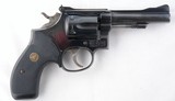 SMITH & WESSON MODEL 48 OR 48-4 DOUBLE ACTION .22 W.R.F. MAGNUM CAL. 4” REVOLVER. - 1 of 5