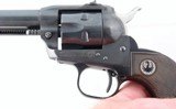 EARLY RUGER SINGLE-SIX .22 LONG RIFLE CAL. 5 1/2” REVOLVER CIRCA 1960. - 5 of 6