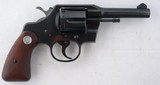 SPECIAL ORDER COLT OFFICIAL POLICE .38 SPECIAL CAL. 4” ROUND BUTT REVOLVER CIRCA 1961 W/FACTORY LETTER. - 5 of 13