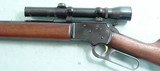 MARLIN GOLDEN MODEL 39A MOUNTIE LEVER ACTION .22 S,L,LR CAL RIFLE W/WEAVER 4X SCOPE. - 3 of 6