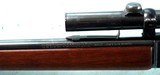 MARLIN GOLDEN MODEL 39A MOUNTIE LEVER ACTION .22 S,L,LR CAL RIFLE W/WEAVER 4X SCOPE. - 5 of 6