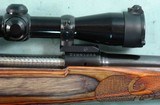 WINCHESTER MODEL 70 FEATHERWEIGHT .280 REM. CAL. RIFLE W/REDFIELD 2X7 TRACKER SCOPE AND ORIGINAL BOX. - 4 of 8