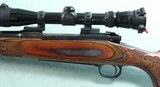 WINCHESTER MODEL 70 FEATHERWEIGHT .280 REM. CAL. RIFLE W/REDFIELD 2X7 TRACKER SCOPE AND ORIGINAL BOX. - 5 of 8