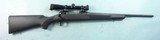 SAVAGE MODEL 10 BOLT ACTION 308 WIN. CAL. RIFLE W/REDFIELD 4X SCOPE.