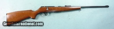 ALBRECHT KIND, HUNSTIG, GERMANY .22 LR BOLT ACTION RIFLE.