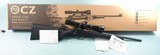 CZ USA MODEL 455 BOLT ACTION .22 LR CAL. RIFLE W/BUSHNELL SPORTVIEW 3X9 SCOPE AND ORIG. BOX.