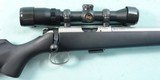 CZ-USA MODEL 455 4 BOLT ACTION STAINLESS .22 LR RIFLE W/BUSHNELL BANNER 2X4 SCOPE AND ORIG. BOX. - 2 of 5