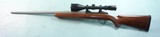 KIMBER MODEL 84 BOLT ACTION .223 REM. CAL STAINLESS & BLUE RIFLE W/REDFIELD 3X9 SCOPE. - 2 of 5