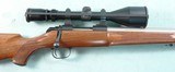 KIMBER MODEL 84 BOLT ACTION .223 REM. CAL STAINLESS & BLUE RIFLE W/REDFIELD 3X9 SCOPE. - 3 of 5