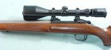 KIMBER MODEL 84 BOLT ACTION .223 REM. CAL STAINLESS & BLUE RIFLE W/REDFIELD 3X9 SCOPE. - 4 of 5