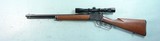 MARLIN MODEL 39A LEVER ACTION .22 S,L,LR CAL. CARBINE W/BUSHNELL 4X SPORTVIEW SCOPE. - 2 of 3