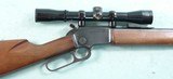 MARLIN MODEL 39A LEVER ACTION .22 S,L,LR CAL. CARBINE W/BUSHNELL 4X SPORTVIEW SCOPE. - 3 of 3