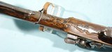 AMERICAN REVOLUTIONARY WAR ERA EXCEPTIONAL FRENCH ELLIPTICAL-BORE BRONZE-BARREL FLINTLOCK BLUNDERBUSS WITH SPRING BAYONET. - 6 of 11