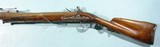 AMERICAN REVOLUTIONARY WAR ERA EXCEPTIONAL FRENCH ELLIPTICAL-BORE BRONZE-BARREL FLINTLOCK BLUNDERBUSS WITH SPRING BAYONET. - 5 of 11