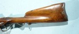 AMERICAN REVOLUTIONARY WAR ERA EXCEPTIONAL FRENCH ELLIPTICAL-BORE BRONZE-BARREL FLINTLOCK BLUNDERBUSS WITH SPRING BAYONET. - 9 of 11