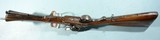 AMERICAN REVOLUTIONARY WAR ERA EXCEPTIONAL FRENCH ELLIPTICAL-BORE BRONZE-BARREL FLINTLOCK BLUNDERBUSS WITH SPRING BAYONET. - 7 of 11