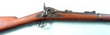 SCARCE SPRINGFIELD U.S. MODEL 1877 TRAPDOOR .45-70 CAL. CADET RIFLE DATED 1877. - 1 of 8