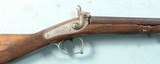 ORNATE BELGIAN / FRENCH PERCUSSION ENGRAVED AND RELIEF CARVED DOUBLE BARREL HAMMER 16 GAUGE SHOTGUN CIRCA 1850’S-60’S. - 1 of 5