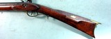 PENNSYLVANIA / OHIO FLINTLOCK KENTUCKY STYLE LONGRIFLE BY REUBEN HOLMES CIRCA LATE 1830’S. - 12 of 16