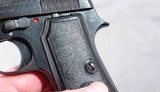 WW2 BERETTA MODEL 1934 SEMI-AUTO .380 CAL PISTOL DATED 1942. - 6 of 7