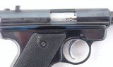 EARLY 2ND YEAR RUGER STANDARD MODEL PRE-MARK 1 RED EAGLE .22LR SEMI-AUTO PISTOL CIRCA 1950. - 3 of 8