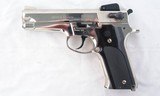 SMITH & WESSON MODEL 559 NICKEL SEMI-AUTO 9MM PISTOL CIRCA 1980. - 2 of 9
