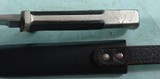 ORIGINAL WW2 GERMAN NAZI HITLER YOUTH DAGGER AND SCABBARD BY RZM. - 4 of 7
