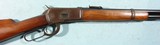 WINCHESTER MODEL 1892 OR 92 LEVER ACTION .38 W.C.F. (.38-40) CAL. CARBINE CA. 1925. - 3 of 11