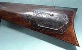 ENGRAVED CUSTOM GEORGE CLARK LTD. LEFT HAND HAWKEN RIFLE DATED AUG. 1983. - 5 of 16