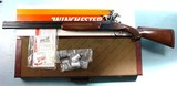 WINCHESTER MODEL 101 EXPORT SPECIAL 12 GAUGE 3” O/U SHOTGUN W/FACTORY LUGGAGE CASE AND ORIG. BOX. - 1 of 13