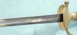 EARLY MEXICAN WAR HORSTMANN & SONS U.S. MODEL 1840 NON-COMMISSIONED OFFICER’S SWORD WITH RARE ETCHED BLADE CIRCA 1840’S-50’S. - 4 of 11
