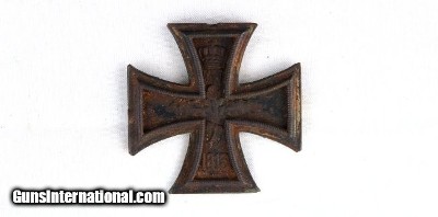 RARE ORIGINAL GERMAN WATERLOO FIRST TYPE 1813 IRON CROSS.