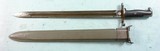 WW2 U.F.H. (UNION FORK & HOE) U.S. MODEL 1942 BAYONET & M3 SCABBARD FOR M-1 GARAND & 1903 RIFLE. - 1 of 9
