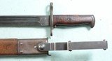EXCELLENT WW1 OR WWI ROCK ISLAND U.S. MODEL 1905 RIFLE BAYONET & ROCK ISLAND SCABBARD FOR THE 1903-A3 RIFLE. - 6 of 14